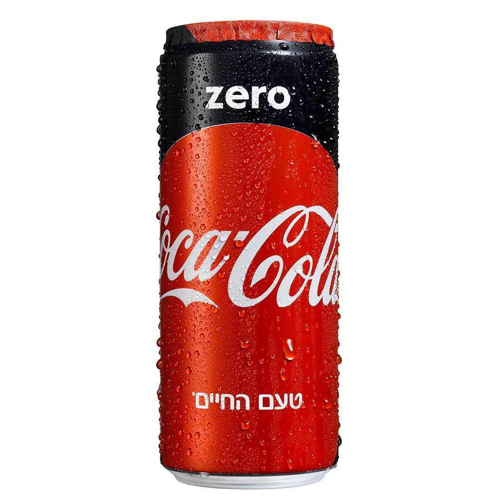 פחית קולה זירו 330 מ״ל